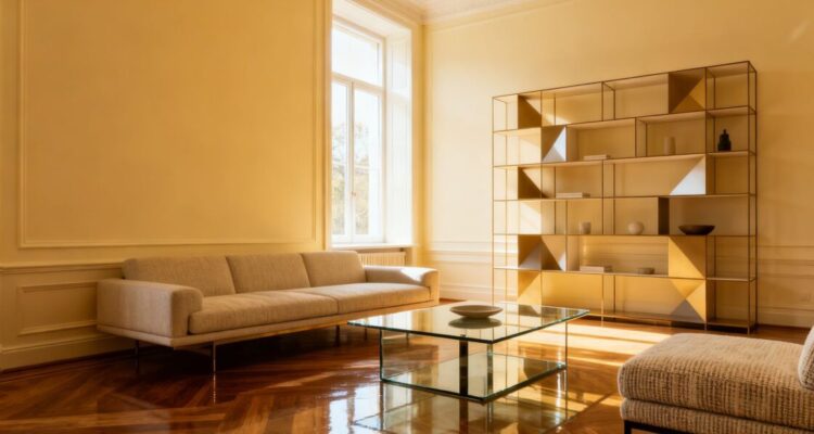 Professionally painted residential interior with smooth, flawless walls.